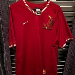 Nike plain red St. Louis cardinals jersey